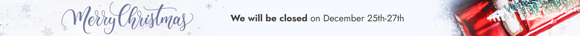 We will be closed Dec 25th-27th | Four Car Garage - San Mateo